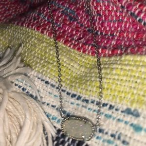 White/silver Kendra Scott Necklace